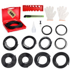 50ft Buna-N O Ring Splicing Kit, Set Reparare O Ring Universal, Roșu