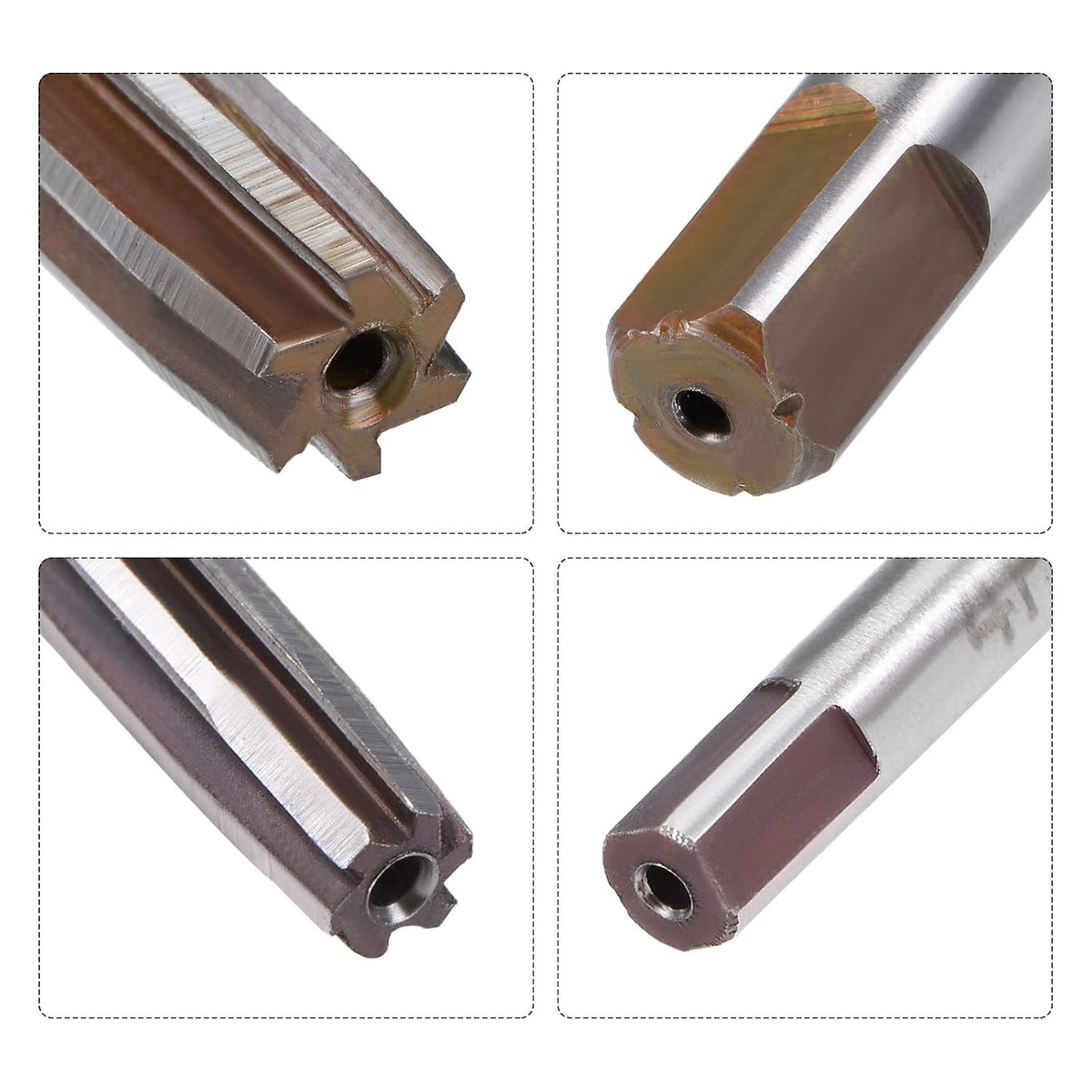 Hand Reamer H7 & H8 6 gerade Fluten Fräser Werkzeug