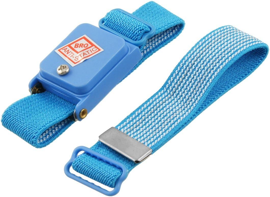 Cordless Anti Static ESD Band Ground Wrist Strap Sky Blue
