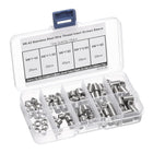 100pcs Wire Thread Insert Kit M6 x 1 (1D-3D) Metric 304 Stainless Steel Helical Inserts Coiled Thread Repair Kit Wire Screw Threaded Sleeve Sheath for Mechanical Equipment