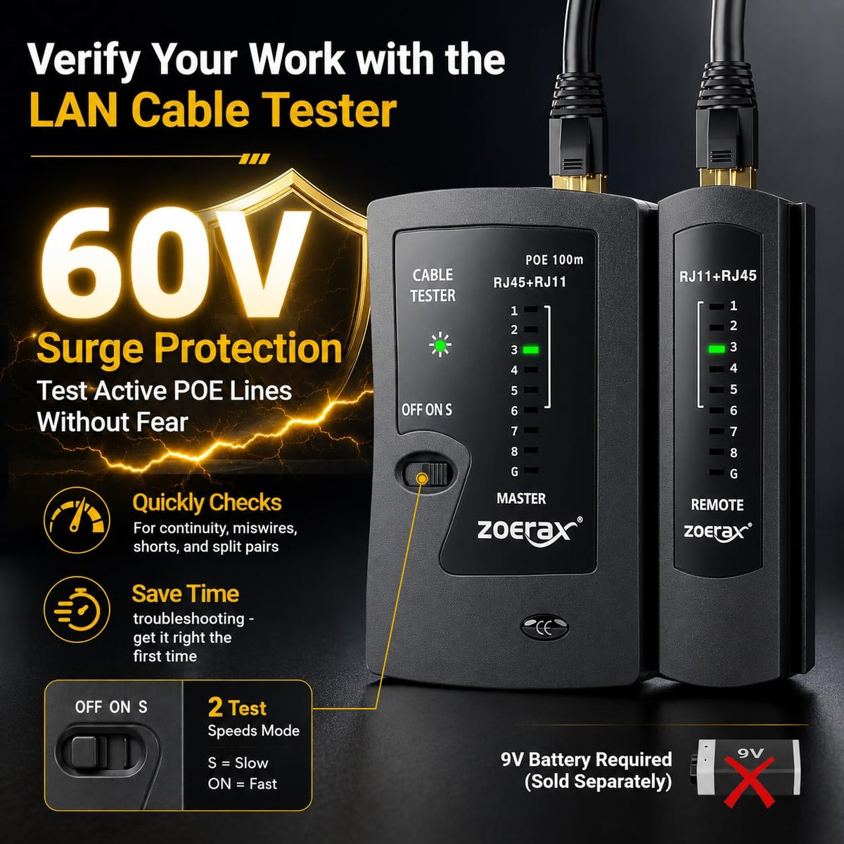LinkMejor RJ45 Geçiş Bükme Araç Kiti Cat7/Cat6/Cat5 için