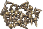 40 Pcs Small Tiny Nails 2.8mmx10mm(DxL) Tiny Brass Nails Hardware Nails Small Nail for Wooden DIY Decorative Boxes Household Accessories, Bronze Tone
