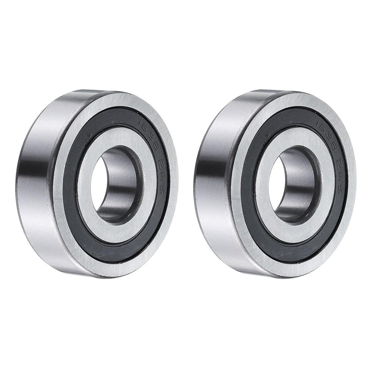 2pcs 1638-2RS Deep Groove Ball Bearings 0.746 x 2 x 0.561 Inch Chrome Steel Bearing Double Sealed ABEC3 ZV2 Bearings