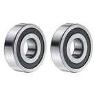 2pcs 1638-2RS Deep Groove Ball Bearings 0.746 x 2 x 0.561 Inch Chrome Steel Bearing Double Sealed ABEC3 ZV2 Bearings
