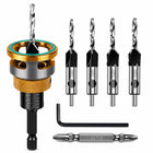 Visserie taraudeuse avec arrêt de profondeur 4PCS