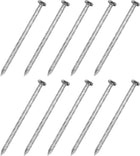 150Pcs Fence Deck Nails, 2 Inch 304 Stainless Steel Spiral Deck Nail Spiral Shank Spikes for House Floor Repairing Wall Woodworking, Silver