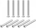 8#-32x1-1/2" Flat Head Machine Screws Phillips 304 Stainless Steel Bolts 60pcs