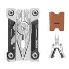 LinkMejor Credit Card Multitool, Herramienta EDC de Hoja de Plata