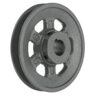 BK57-15/16 V-Belt Sheave 15/16"Bore 5.45"OD Single Groove Web Sheave Bored-to-Size Sheave, Cast Iron, Belt Section for 3L or B Belt