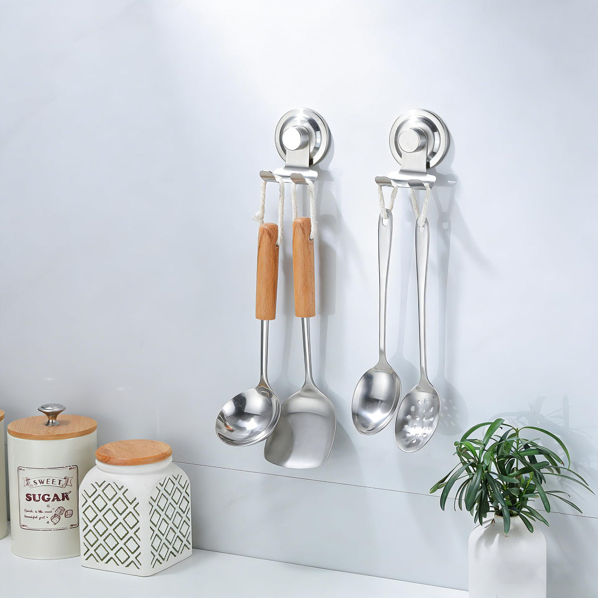 Porta per rasoi per doccia LinkMejor Suction Razor Holder, pack di 2 pezzi