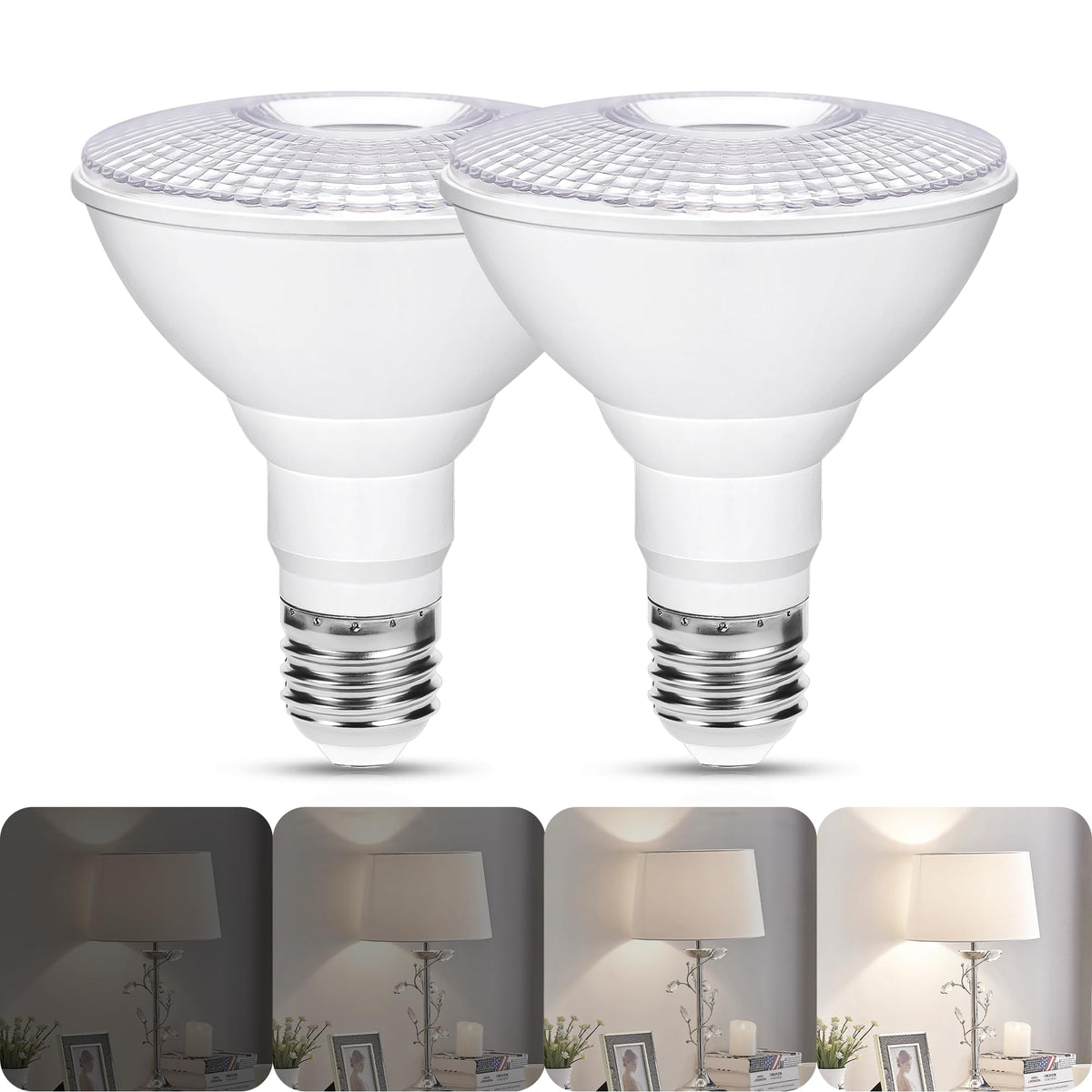 PAR30 Dimmable LED Sis Döşeme Lambası, 100W Eşdeğer, İç Mekan ve Dış Mekan İçin