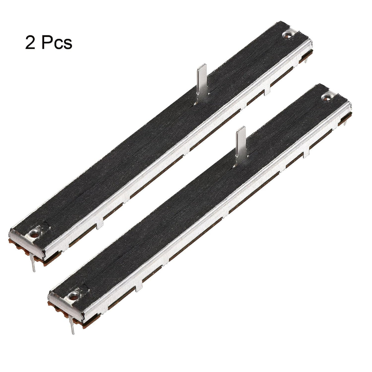 Resistances variables Fader, Mixeur, Potentiomètre à glissement droit de 128 mm, 2 pièces, 1 canal, 10 000 ohms