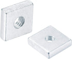 Square Nuts, M5x15mmx4mm Zinc-Plated Metric Coarse Thread Assortment Kit, 10 Pcs