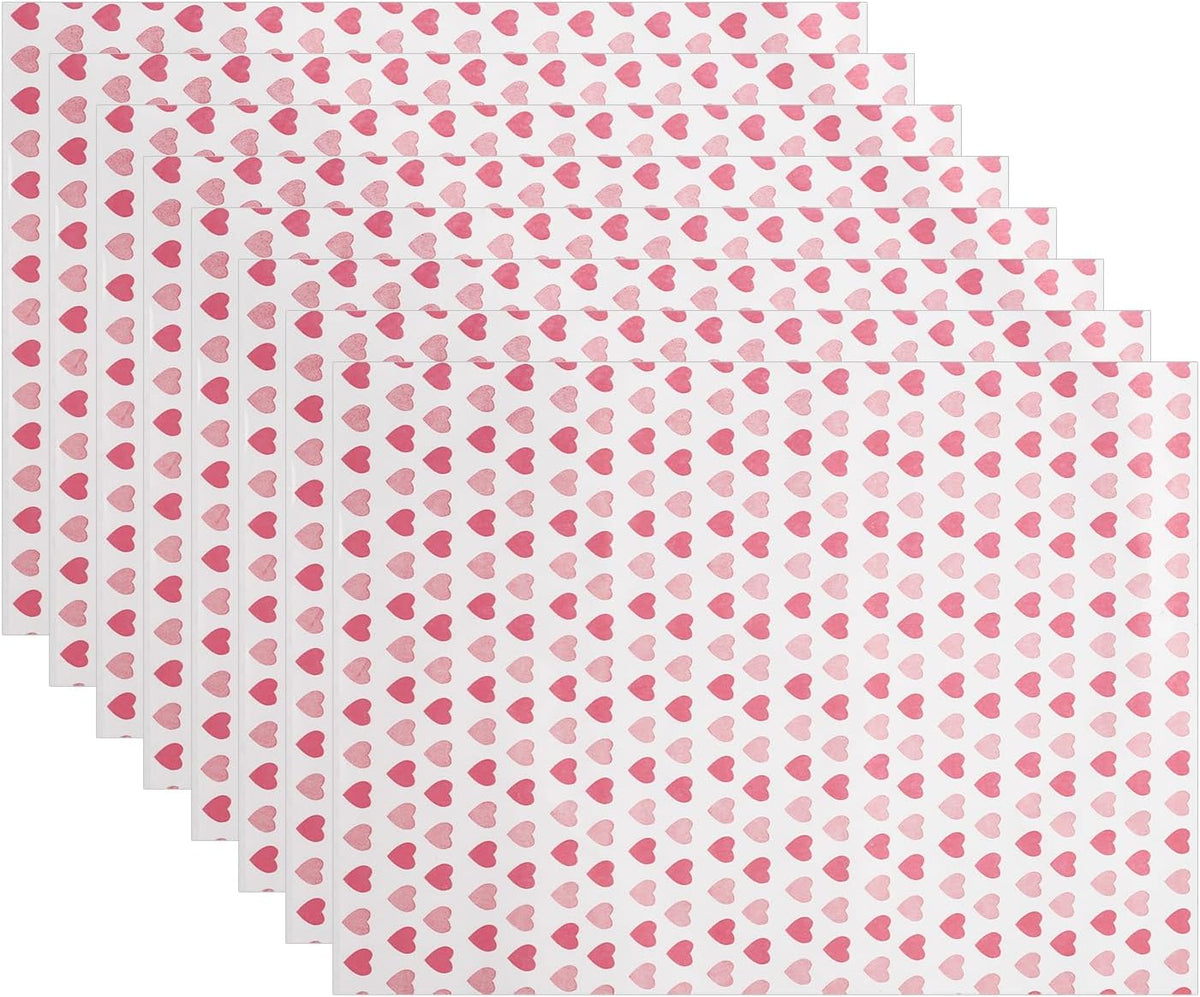 100pcs Wax Paper Sheets, Food Wrap, Sandwich Wrap, Candy Wrappers, Pink