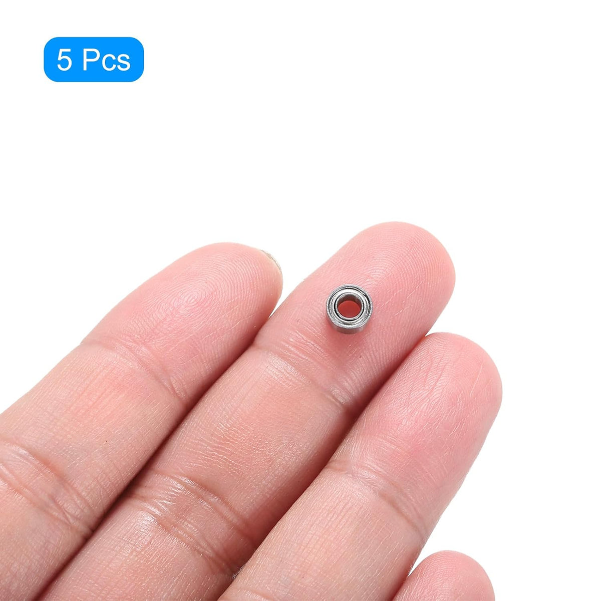 5pcs MR63ZZ Miniaturtiefgetriebene Kugellager 3x6x2.5mm mit doppeltem Schutz für Elektromotor, Haushaltsgeräte, Gartenmaschinen, P6 (ABEC 3)