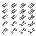 Compression Spring - 1.2mm Wire Dia, 15mm OD, 25mm Free Length Spring Steel Extension Spring,Black,20Pcs