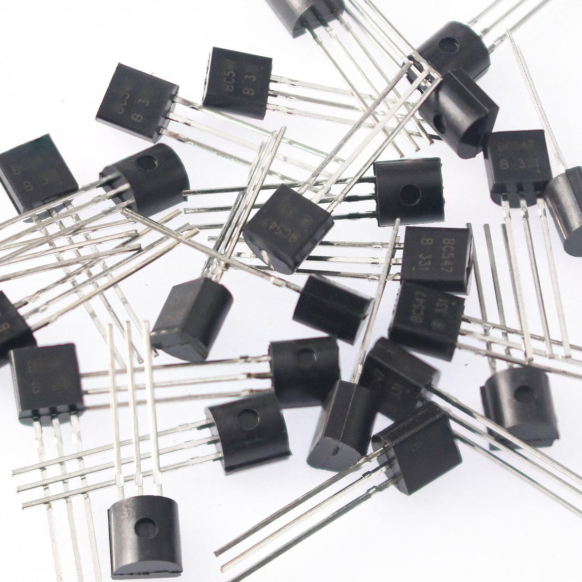 50PCS BC547 NPN & BC557 PNP Transistor Assortimentset