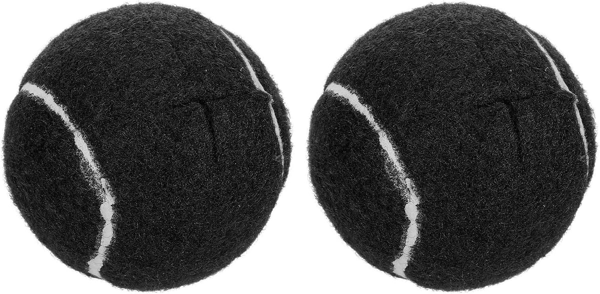 2 szt. Precut Walkers Piłki Tenisowe, Uniwersalne Precut Glide Ball Walkers Akcesoria Glides do Nog Mebli i Ochrony Podłogi, Czerwone