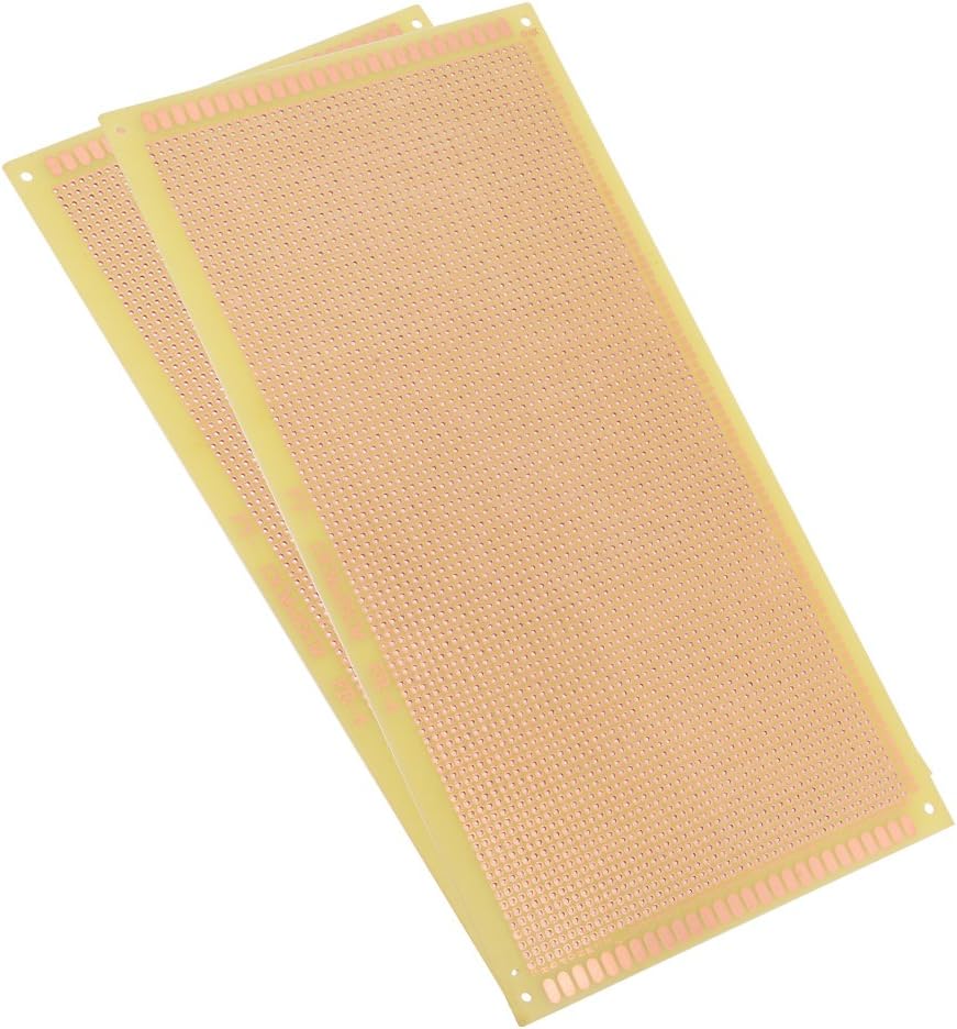 130x250mm Single Sided Universal Printed Circuit Board for Soldering 2pcs
