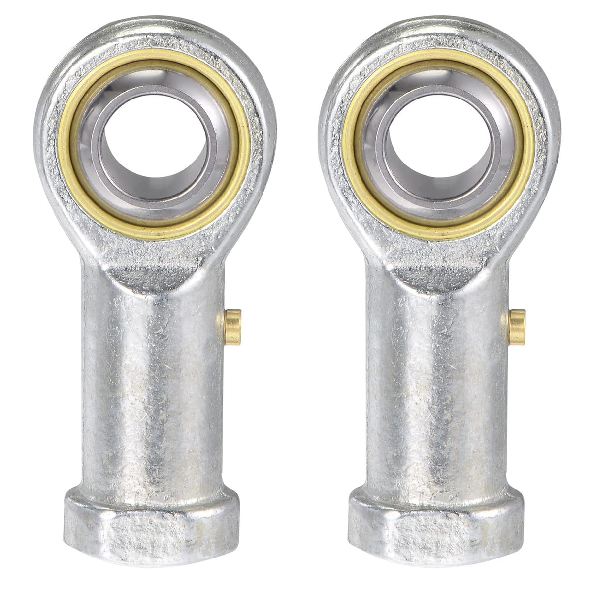 2pcs PHS14 Spherical Rod End Bearing 14mm Bore Self-Lubricated Joint Bearing M14x2.0 Right Hand Female Thread Connector