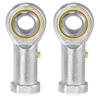 2pcs PHS14 Spherical Rod End Bearing 14mm Bore Self-Lubricated Joint Bearing M14x2.0 Right Hand Female Thread Connector