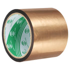 LinkMejor Washi Tape 3.1 Inch x 55 Yards Holographic Metalized Reflective Tape for Holiday Packaging and Decoration, DIY and Art Craft (Champagne)