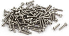 M1.6x8mm 304 Stainless Steel Button Head Torx Socket Screws Fastener 100pcs