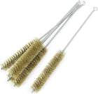 5pcs 20mm Dia Brass Wire Tube Brush Cleaning Tool 30cm Length