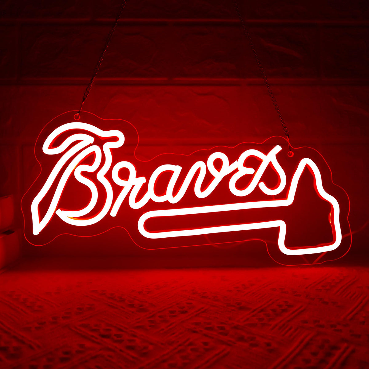 Baseball Neon Sign til Vægdekoration Baseball Hold Neon Lys til Mandskab