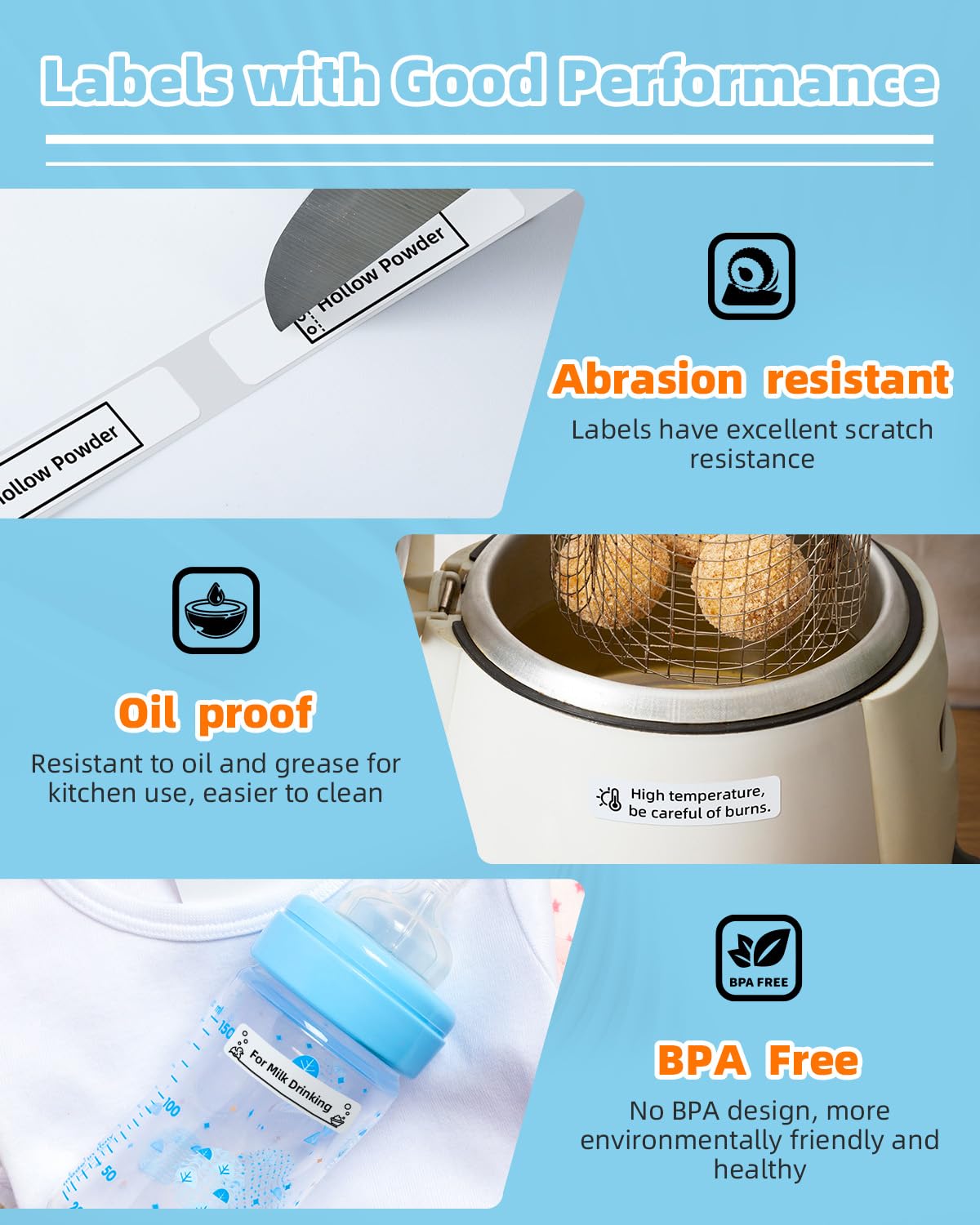 Cinta de etiquetadora compatible con NIIMBOT D11/D110 Label Maker
