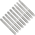 3 Set Metric Hand Tap Set, M5 x 0.8 H2 Thread Taper + Plug + Bottom Taps, High Speed Steel (HSS) Screw Threading Tapping Tool Kit