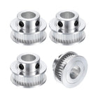 4pcs GT-2 36T Pulley Synchronous Wheel 10mm Bore, Aluminum Timing Pulley 36 Teeth, Fit Width 6mm Timing Belt for 3D Printer CNC Machine