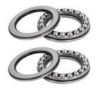 51108 Thrust Ball Bearings 40mm x 60mm x 13mm Carbon Steel One-Way Rolling Direction 2pcs