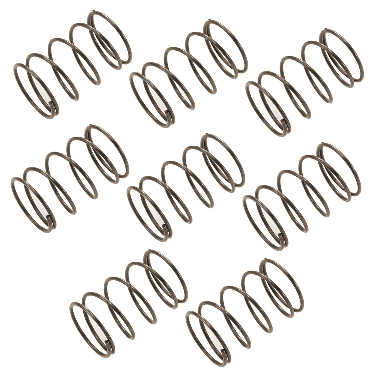 Compression Spring - 1.2mm Wire Dia, 20mm OD, 30mm Free Length Spring Steel Extension Spring,Black,10Pcs