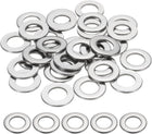 M12 Flat Washer for Screw, 30Pcs 304 Stainless Steel Washers 12MM ID x 24MM OD x 2MM Thick for Bolts, Factories Repair, Kitchens, Shops, and Outdoor Construction (Silver Tone)