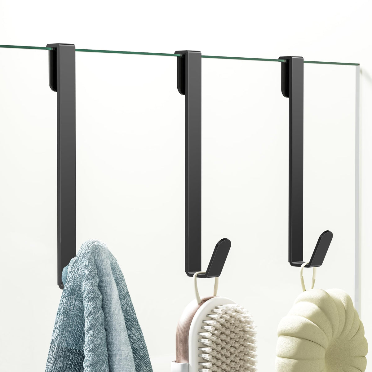 LinkMejor 3 Pack Kancing Pintu Kamar Mandi, Kancing di Atas Pintu Kaca.