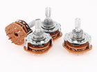4 x Rotary Switch Potentiometer 3 Pole 4 Position 15 Pins
