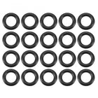 Nitrile Rubber O-Rings, 7mm OD 4mm ID 1.5mm Width, Metric Sealing Gasket, Pack of 20