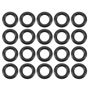 Nitrile Rubber O-Rings, 7mm OD 4mm ID 1.5mm Width, Metric Sealing Gasket, Pack of 20