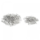 1.5X 10mm and 2X 18mm Dowel Pin 304 Stainless Steel Cylindrical Shelf Support Pin for Connecting and Positioning, 200in 1 Set
