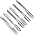 6pcs Straight Flute Thread Tap, M8 x 1 Metric Screw Threading Tapping Tool Thread Milling Machine Taps, High-Speed Steel 6542 (HSS 6542)