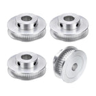 4pcs GT-2 60T Pulley Synchronous Wheel 12mm Bore, Aluminum Timing Pulley 60 Teeth, Fit Width 6mm Timing Belt for 3D Printer CNC Machine