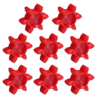 8pcs GS19 Coupling Insert, Urethane Flexible Solid Type Jaw Coupling Center Insert for L-Jaw Couplings L-Jaw Couplers Set, Red