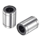 LM12UU Linear Ball Bearings 12mm Bore 21mm OD 30mm Length Nickel Plated for CNC Machine 3D Printer 2pcs