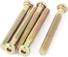 M8 x 70mm Threaded 1.25mm Pitch Hex Socket Head Cap Screws Bolts 5 Pcs