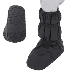 LinkMejor Vandtæt Vandreboot Cover, Justerbar Ortopædisk Medicinsk Boot Cover med Antislip Sål, Regnsko Cover til Medicinske Ortopædiske Boots (13.8 * 6.3 Tommer)