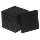 8pcs Adhesive Foam Padding Sheets 1/2 Inch Thick x 4 Inch Long Square EVA Foam Sheet Self Stick Non-Slip Anti Vibration Pads, Anti-Skid Noise
