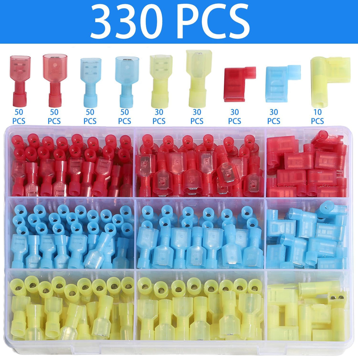 ลิงก์เมโจร์ ไนลอน สแปด คอนเนกเตอร์ มุมขวาง ชุด 90 องศา เทอร์มินัลคริมเมอร์
