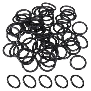60Pcs AS-116 O-Rings, Nitrile Rubber O-Rings 3/4" ID 15/16" OD 3/16" Width for Faucet Plumbing Machine Sealing Automotive Repair, Tail Cap Assembly, 90 Durometer, Black