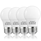 Lâmpadas A15 60Watt Equivalente, Branco Suave 3000K, Não Regulável, 4 Unidades
